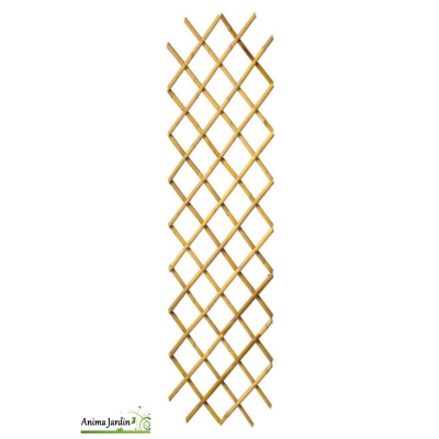 Treillis décoratif extensible en bambou