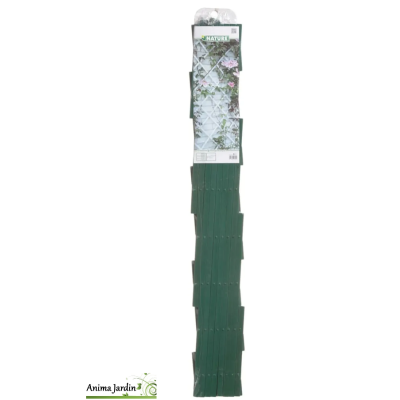 Treillis décoratif extensible en PVC vert, Paliss