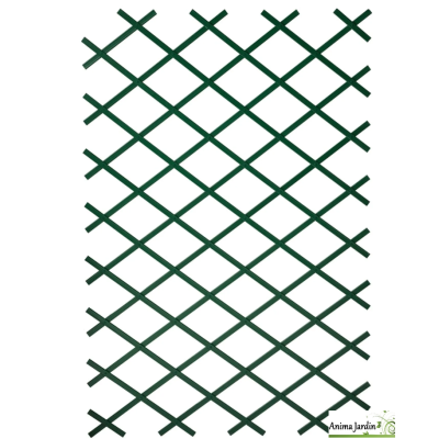 Treillis décoratif extensible en PVC vert, Paliss