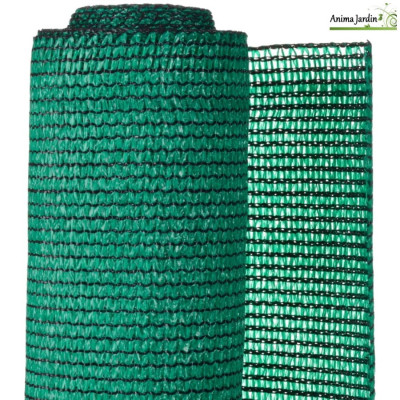 Natte brise-vue vert, PE de 190 g/m², Occultation 95%
