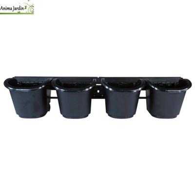 Jardin vertical mural, extérieur & intérieur, 60 cm