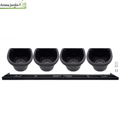 Jardin vertical mural, extérieur & intérieur, 60 cm