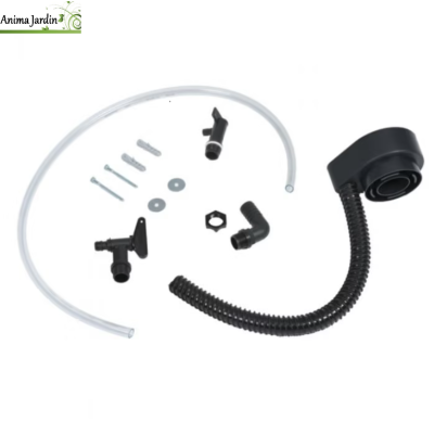 Récupérateur d'eau de pluie murale vert, 276L