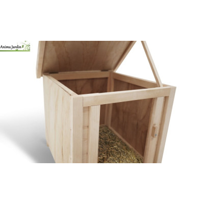 Poulailler nichoir en bois pour lapin ou poule