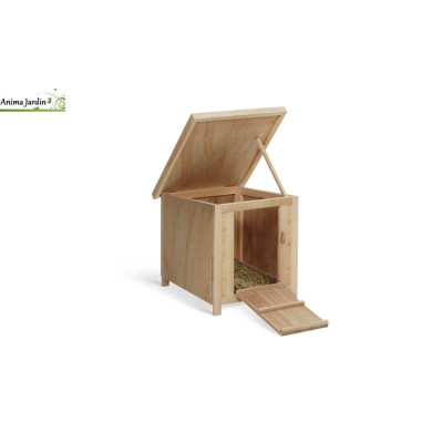 Poulailler nichoir en bois pour lapin ou poule