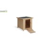 Poulailler nichoir en bois pour lapin ou poule