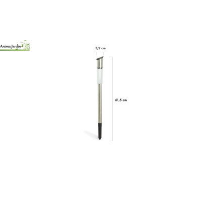 Lot de 4 bornes solaire, éclairage extérieur, Stick