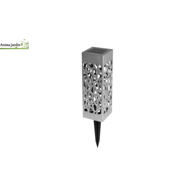 Lot de 4 lampes solaire, éclairage extérieur, Mona Silver