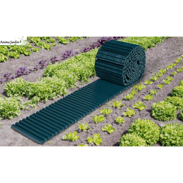 Chemin de potager en Polypropylène vert, 5m