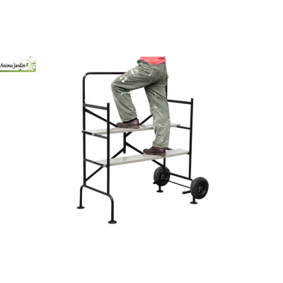Échafaudage sur roues H.135 cm, Travaux jardin