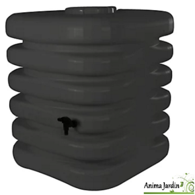 Récupérateur d'eau de pluie autoportant 1000L, Cubique