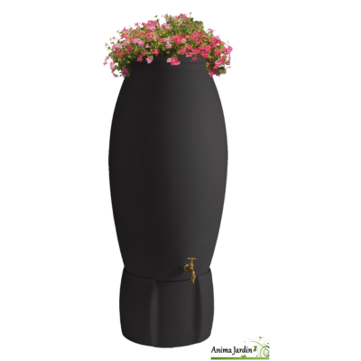 Récupérateur d'eau de pluie 235L avec socle, Rotomoule Jarre