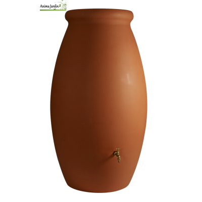 Récupérateur d'eau de pluie 500L avec socle, Rotomoule Jarre