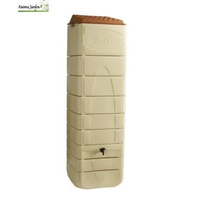 Récupérateur d'eau de pluie mural 650L, Mural Beige