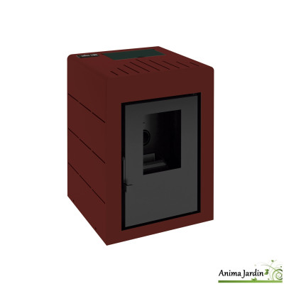 Poêle à pellets/granulés en acier à air frontal, Ibiza