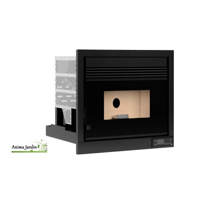 Poêle à pellets/granulés en acier insérable 11,5 kW, Elche