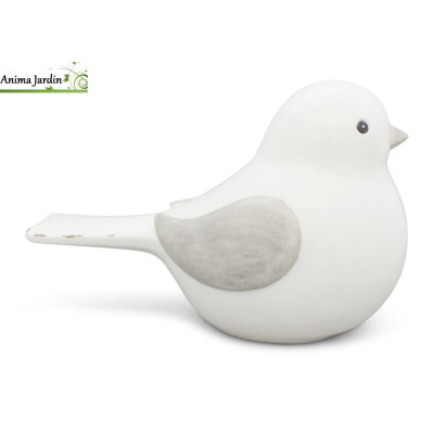 Oiseau XL, L.44 cm, animal en céramique, décoration extérieure