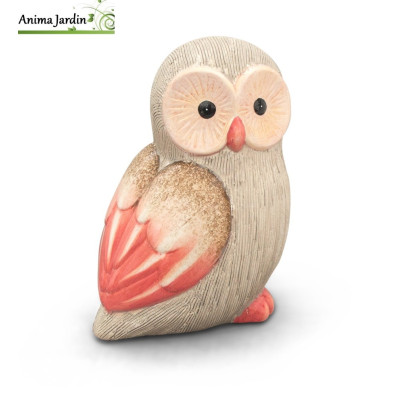 Chouette Large, H.18 cm, animal en céramique, décoration extérieure