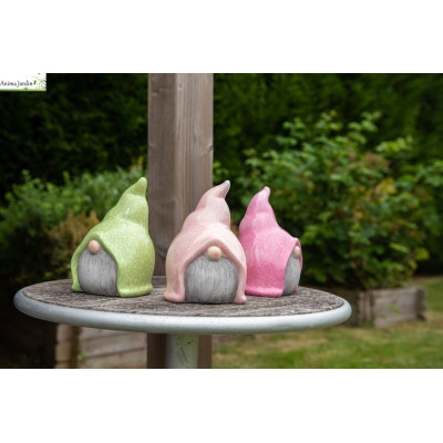 Nain de jardin en céramique SMALL, décoration extérieure