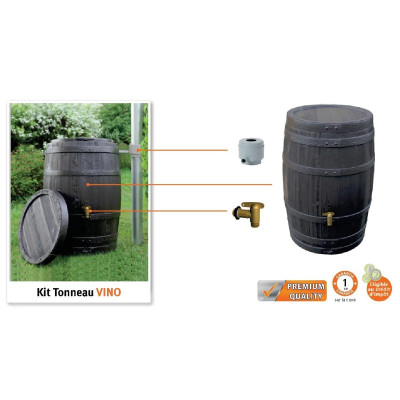 Récupérateur d'eau de pluie, Tonneau VINO 250 litres, achat/vente, GRAF