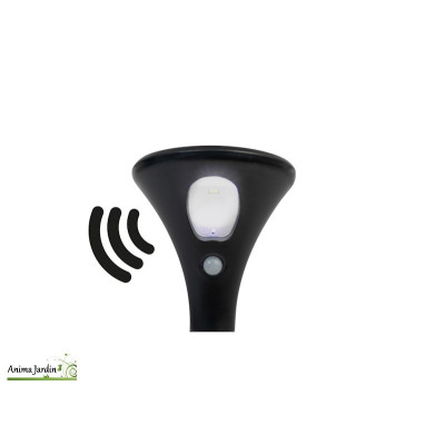 Lot de 2 bornes solaire 2 en 1, éclairage extérieur Lumina