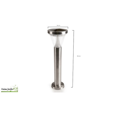 Lampe Solaire Haute luminosité 13 LED, éclairage extérieur Lustral
