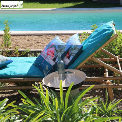 Matelas pour Bain de soleil / Transat, Juan Les Pins, Lagon uni