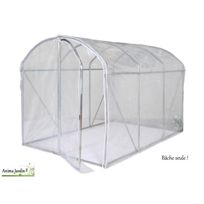 Toile de remplacement Serre maraîchère 6m², LAMS, bâche
