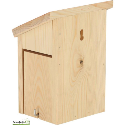 Maison pour papillon en bois, H.20,8 cm, Hôtel à insecte Flutti