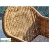Fauteuil de jardin Tornado en acier et résine tréssée - ProLoisirs