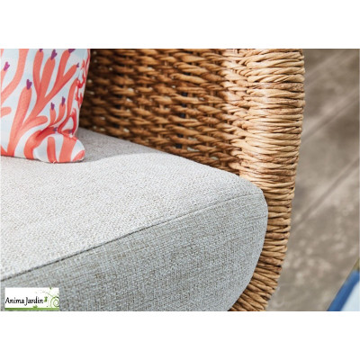 Salon de jardin tressée, Tornado, 5P - ProLoisirs