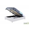 Lit coffre 140x190 cm avec sommier - Simili cuir Otto