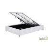 Lit coffre 140x190 cm avec sommier - Simili cuir Otto