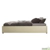 Lit coffre 140x190 cm avec sommier - Simili cuir Otto