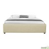 Lit coffre 140x190 cm avec sommier - Simili cuir Otto