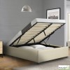 Lit coffre 140x190 cm avec sommier - Simili cuir Otto