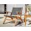 Fauteuil de jardin Relax Dahlia en bois - ProLoisirs