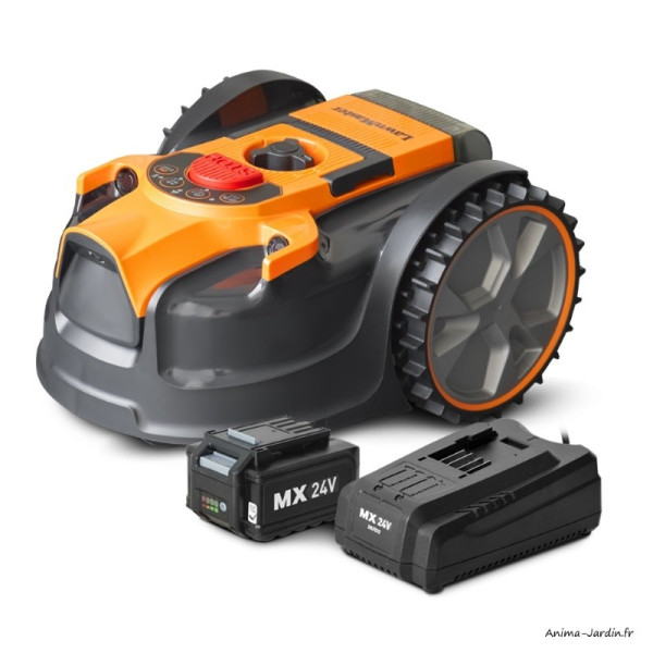 Robot tondeuse autonome, 24 V, sans fil périmétrique, Lawnmaster