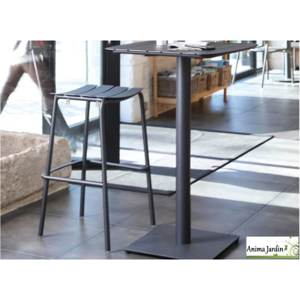 Lot de 2 chaises de jardin haute, Guéridon Perfect - ProLoisirs