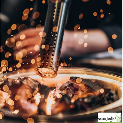 Barbecue Kamado Monolith CLASSIC Noir ProSerie 2.0 + Chariot + Tablettes