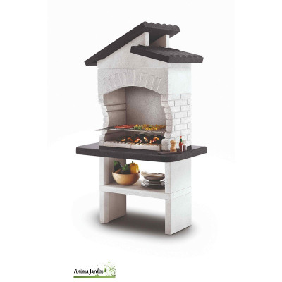 Barbecue en pierre Procida2, charbon et bois, Palazzetti