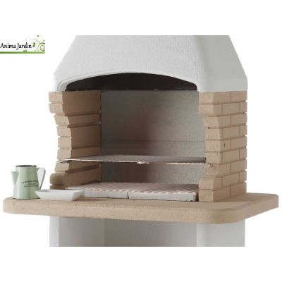 Barbecue en pierre Tenerife 2, charbon et bois, Palazzetti