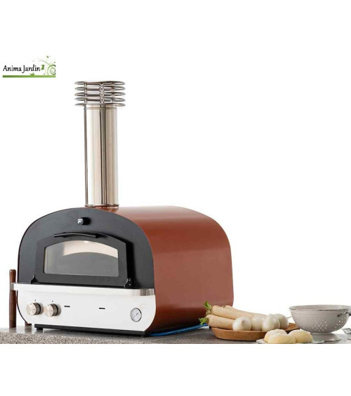 Four de table hybride gaz ou bois Mario - Palazzetti