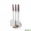Set pizza en inox, pelle rectangulaire, pelle ronde, brosse - Palazzetti
