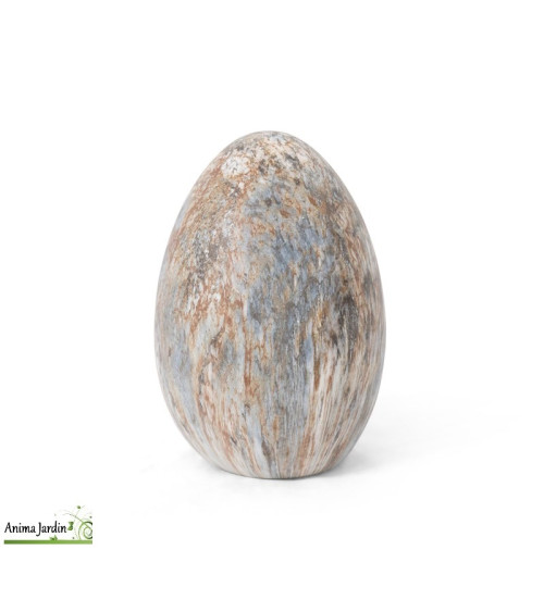 Lapin Marbre, H.29 cm, animal en céramique, décoration extérieure