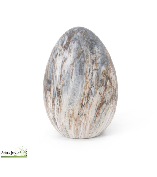 Lapin Marbre, H.29 cm, animal en céramique, décoration extérieure