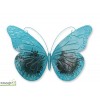 Papillon L.55 cm, animal en métal, ornement décoration extérieure