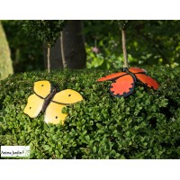 Papillon L.55 cm, animal en métal, ornement décoration extérieure