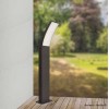 Borne Curve V2, éclairage de jardin, anthracite, 10 W, 3000K, 1000lm