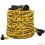 Tuyau extensible, 25 m, jaune et noir, avec pistolet 7 fonctions et raccords automatiques